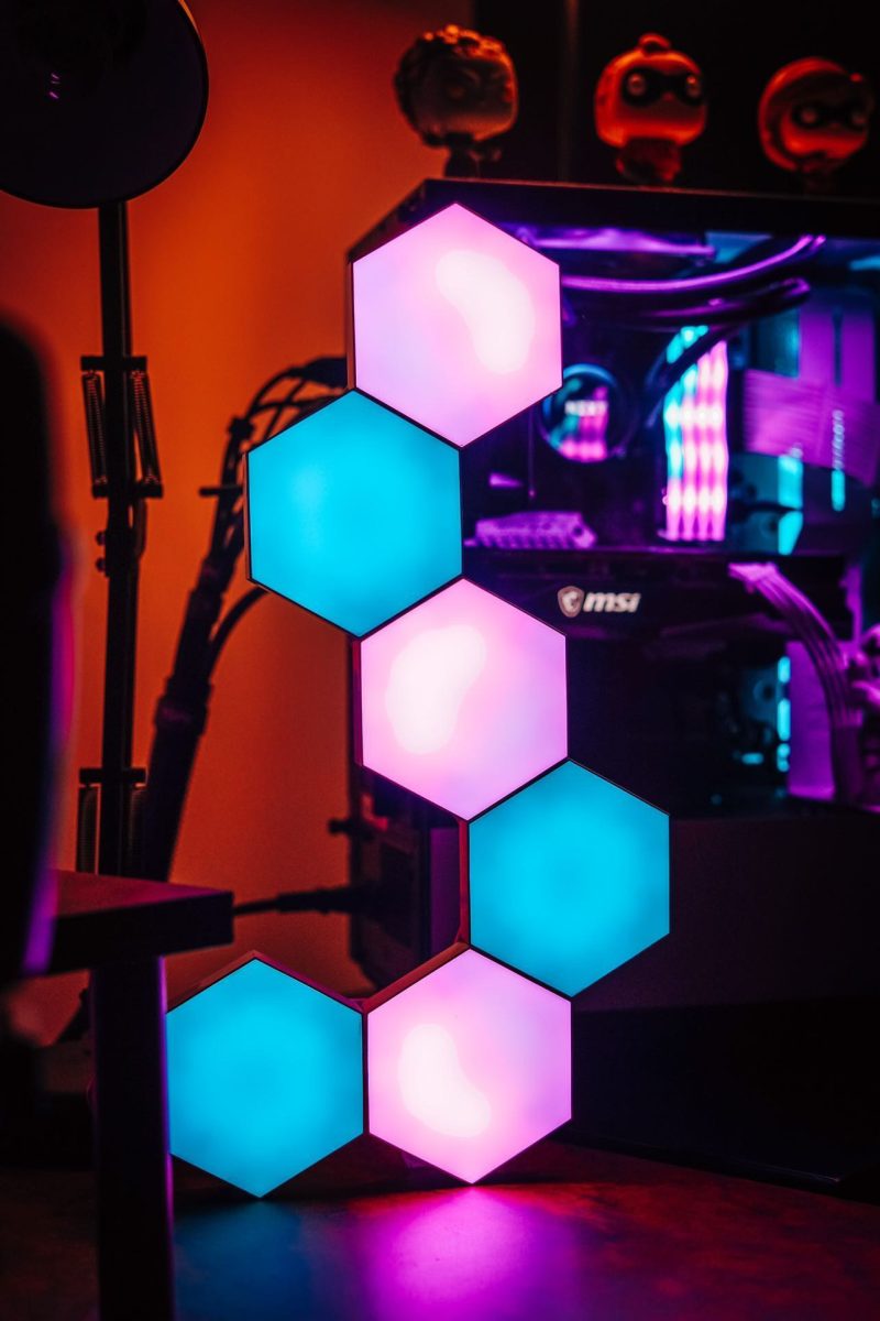 RGB Hexagon Light – Bluetooth Controlled RGB Lighting